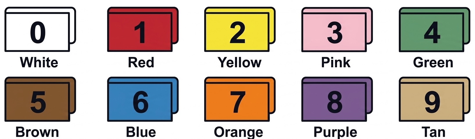 Kardex Tinted Colors